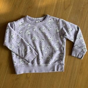 Gymboree Purple Paisley Patterned Sweatshirt